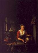 Gerrit Dou Maidservant at the Window oil painting picture wholesale